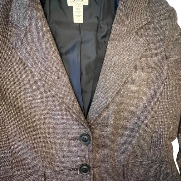 Levis Tweed Blazer with Elbow Pads Size L - Picture 11 of 13